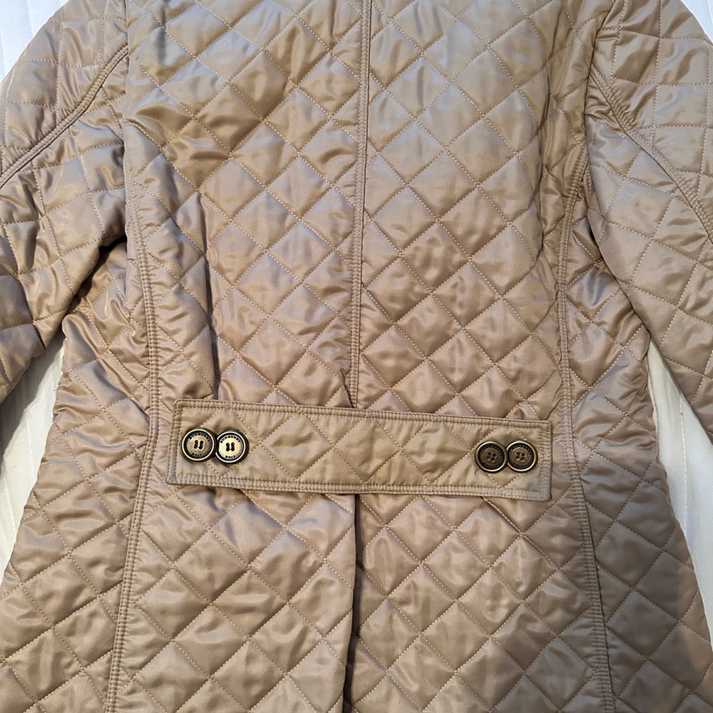 BURBURRY BRIT Quilted Tan Women's Jacket